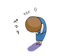 Lovery KOKESHI sticker #7820229