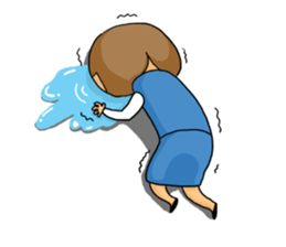 Lovery KOKESHI sticker #7820230
