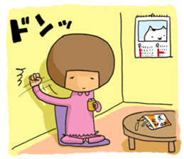 Lovery KOKESHI sticker #7820237