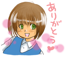 Lovery KOKESHI sticker #7820239