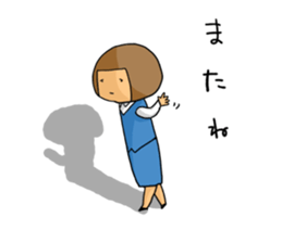 Lovery KOKESHI sticker #7820251