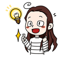 Emy and friends sticker #7820972