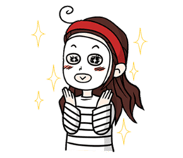 Emy and friends sticker #7820975