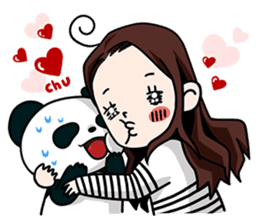 Emy and friends sticker #7820981