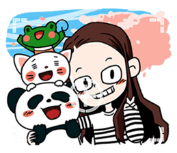 Emy and friends sticker #7820983