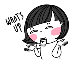 Idle with Ms. Silly sticker #7822252