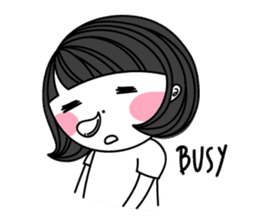 Idle with Ms. Silly sticker #7822254