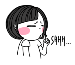 Idle with Ms. Silly sticker #7822255