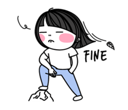 Idle with Ms. Silly sticker #7822256