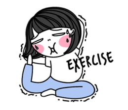 Idle with Ms. Silly sticker #7822257