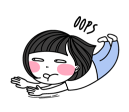 Idle with Ms. Silly sticker #7822258