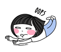 Idle with Ms. Silly sticker #7822258