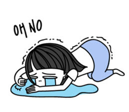 Idle with Ms. Silly sticker #7822264