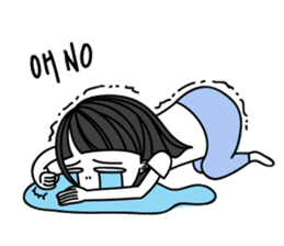 Idle with Ms. Silly sticker #7822264