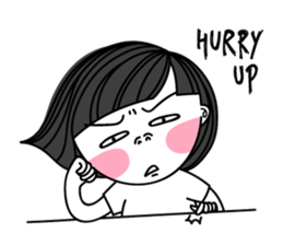 Idle with Ms. Silly sticker #7822265