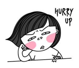 Idle with Ms. Silly sticker #7822265