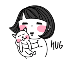 Idle with Ms. Silly sticker #7822267