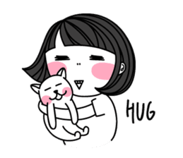 Idle with Ms. Silly sticker #7822267