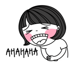 Idle with Ms. Silly sticker #7822268