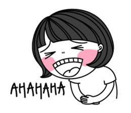 Idle with Ms. Silly sticker #7822268