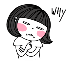 Idle with Ms. Silly sticker #7822274