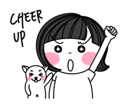 Idle with Ms. Silly sticker #7822276