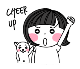 Idle with Ms. Silly sticker #7822276