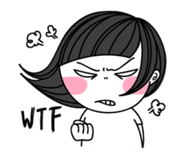 Idle with Ms. Silly sticker #7822278