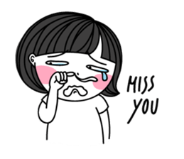 Idle with Ms. Silly sticker #7822279