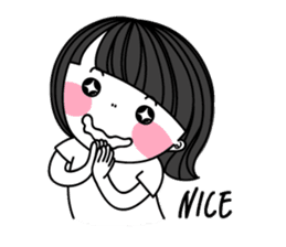 Idle with Ms. Silly sticker #7822283