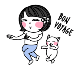 Idle with Ms. Silly sticker #7822284