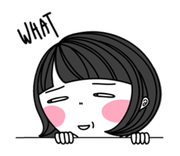 Idle with Ms. Silly sticker #7822285