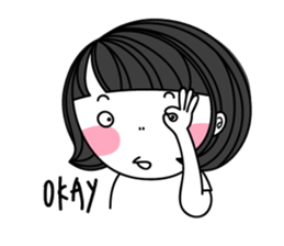 Idle with Ms. Silly sticker #7822289