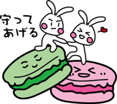 Sweets (with rabbit) sticker #7822381