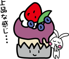 Sweets (with rabbit) sticker #7822396