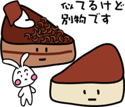 Sweets (with rabbit) sticker #7822398