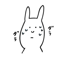 Simple Cute Rabbit sticker #7822745