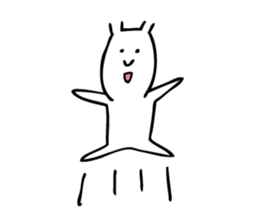 Simple Cute Rabbit sticker #7822746