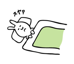 Simple Cute Rabbit sticker #7822751