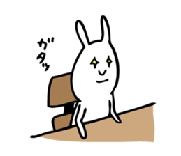 Simple Cute Rabbit sticker #7822765