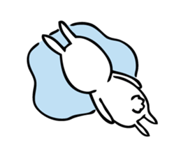 Simple Cute Rabbit sticker #7822769