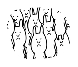 Simple Cute Rabbit sticker #7822771