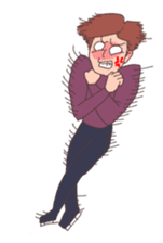 Go! Men's figure skater! sticker #7822943