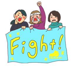 Go! Men's figure skater! sticker #7822958