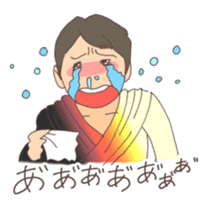 Go! Men's figure skater! sticker #7822961