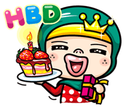 Som O Color full hijab girl 2 sticker #7823015