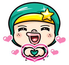 Som O Color full hijab girl 2 sticker #7823018