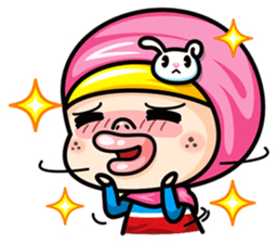 Som O Color full hijab girl 2 sticker #7823019