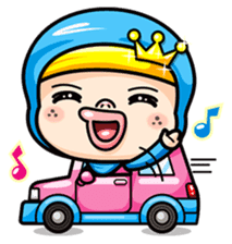 Som O Color full hijab girl 2 sticker #7823022