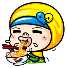 Som O Color full hijab girl 2 sticker #7823025